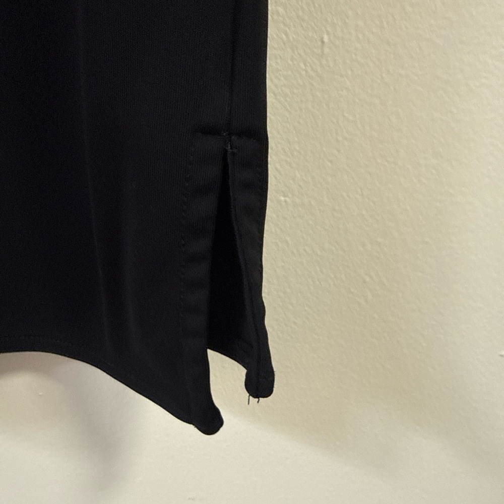 Lauren Ralph Lauren Black Short-Sleeve Cold-Shoulder Blouse Top Size Small Boat - Picture 7 of 8